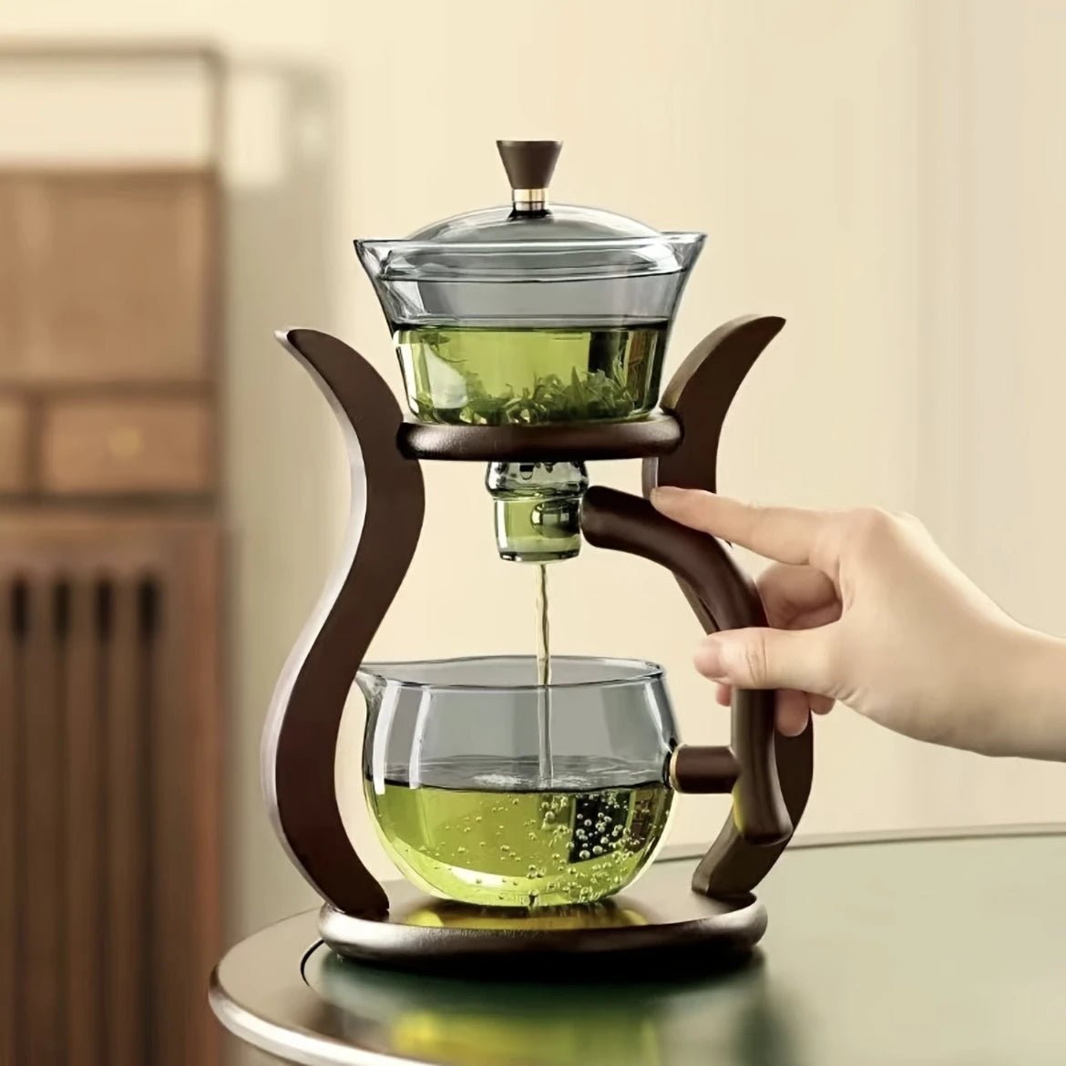 Lazy Kung Fu Glass Tea Set Semi