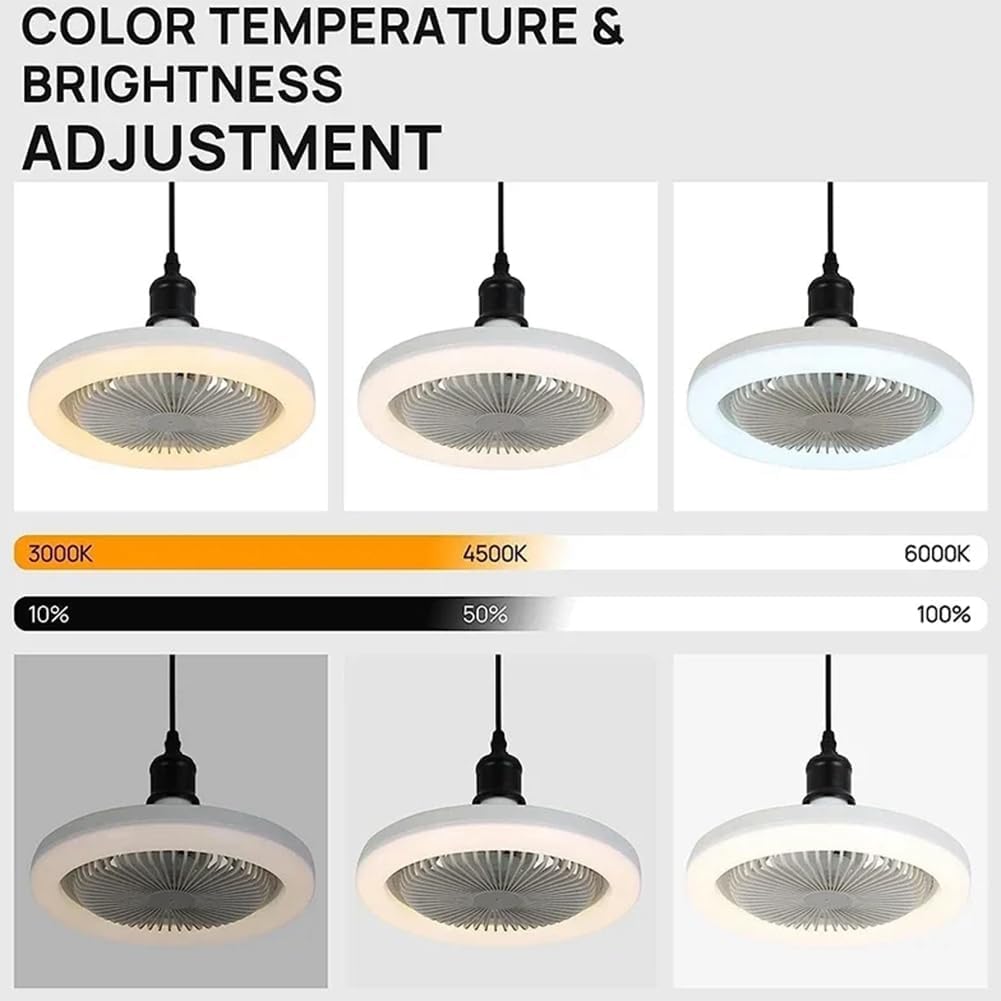 Smart 3 In 1 Ceiling Fan With Remote Control Lighting