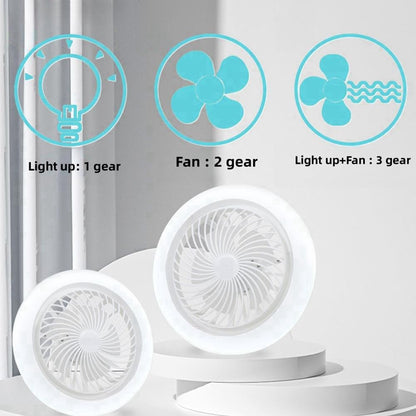 Smart 3 In 1 Ceiling Fan With Remote Control Lighting
