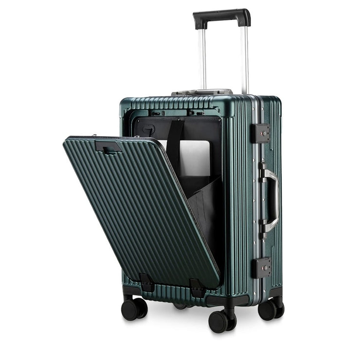 The New Luggage Multifunctional Aluminum Frame Trolley