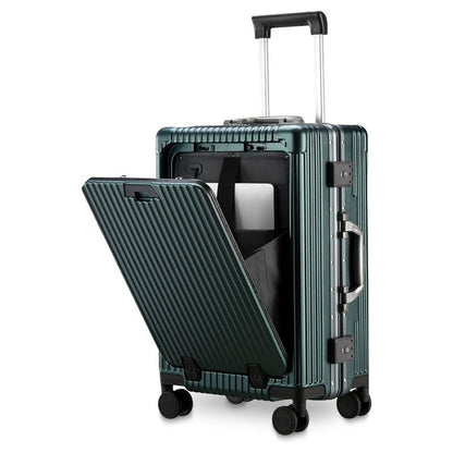 The New Luggage Multifunctional Aluminum Frame Trolley