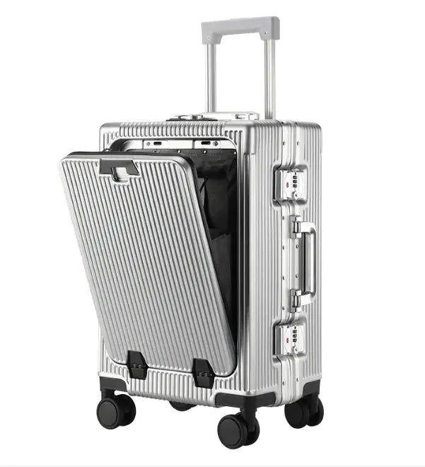 The New Luggage Multifunctional Aluminum Frame Trolley