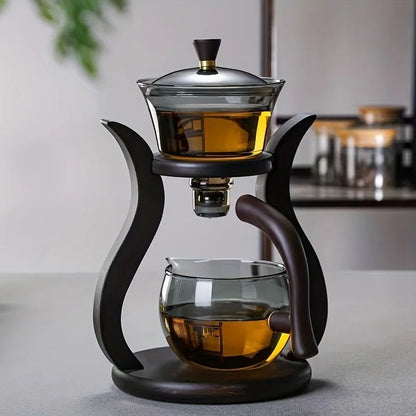 Lazy Kung Fu Glass Tea Set Semi