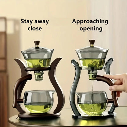 Lazy Kung Fu Glass Tea Set Semi